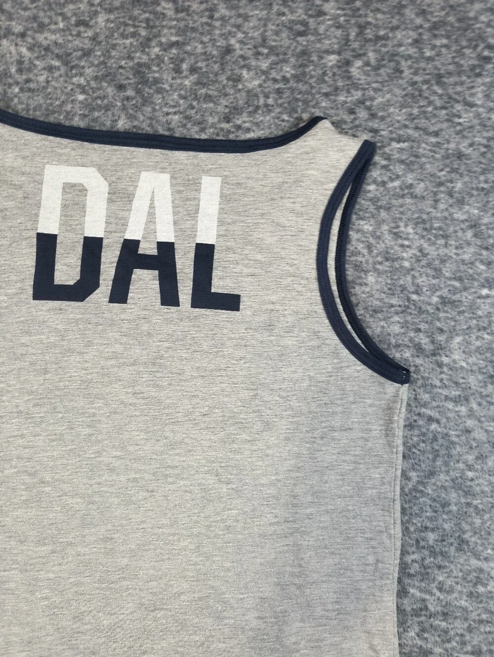 Nike Dallas Cowboys tank top, gray, women's small